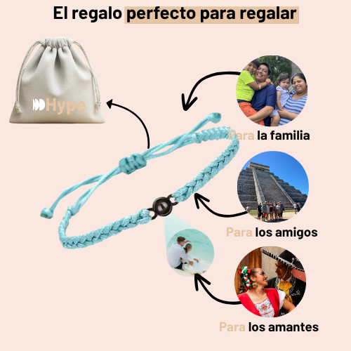 Pulseras con fotos personalizadas-Hype